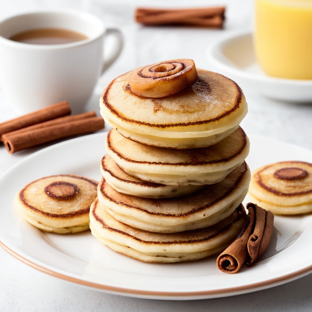 Reach results on google's SERP when searching for "cinnamon swirl mini pancakes"