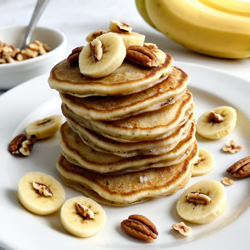 Reach results on google's SERP when searching for "banana nut mini pancakes"