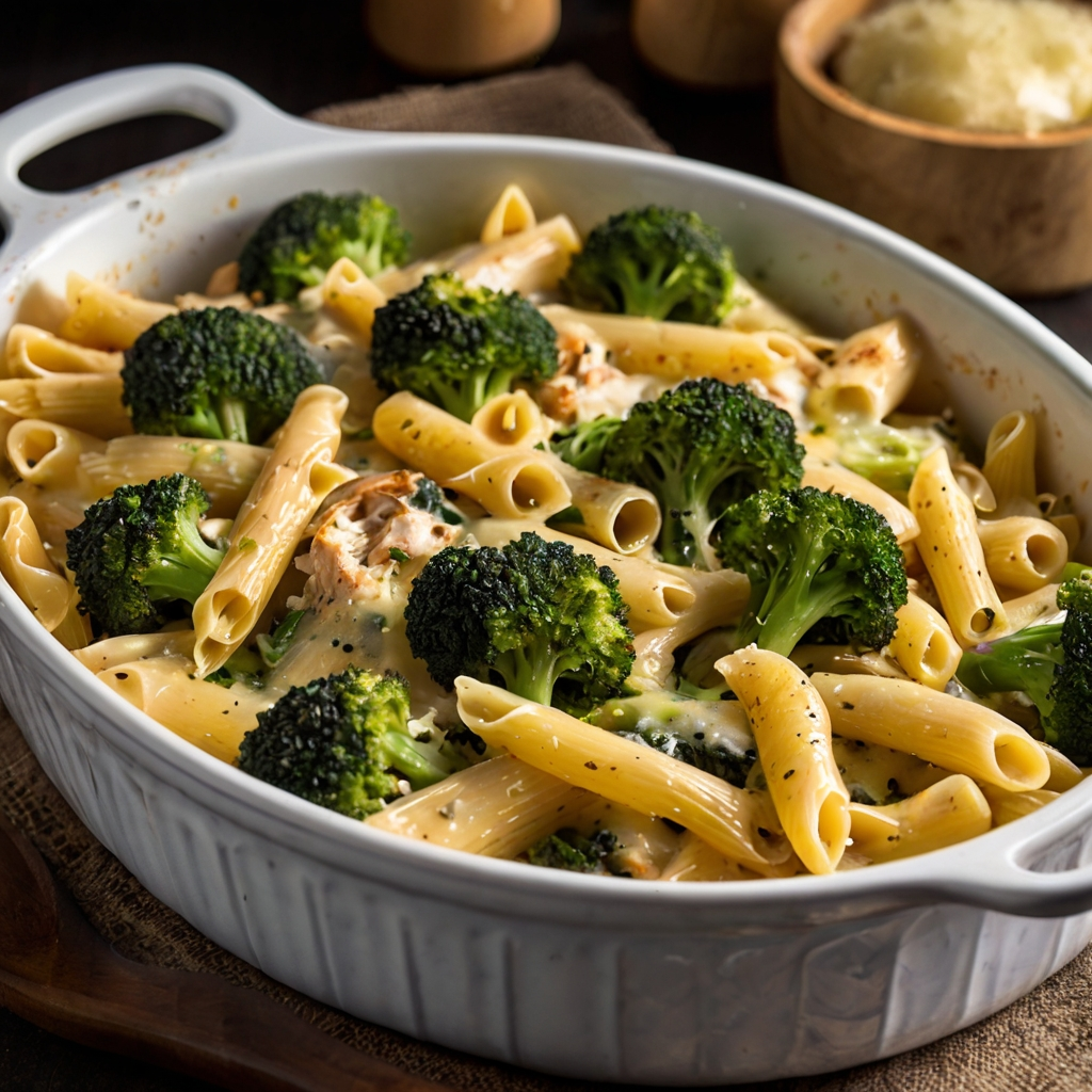 REach results on Google's SERP when searching for "Chicken Broccoli Pasta Casserole"