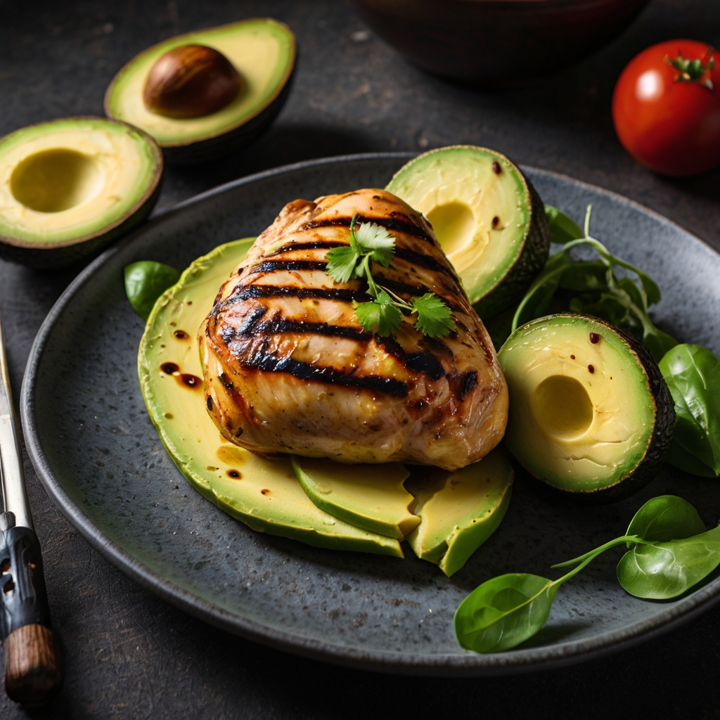 Reach results on Google's SERP when searching for "Grilled Chicken and Avocado"