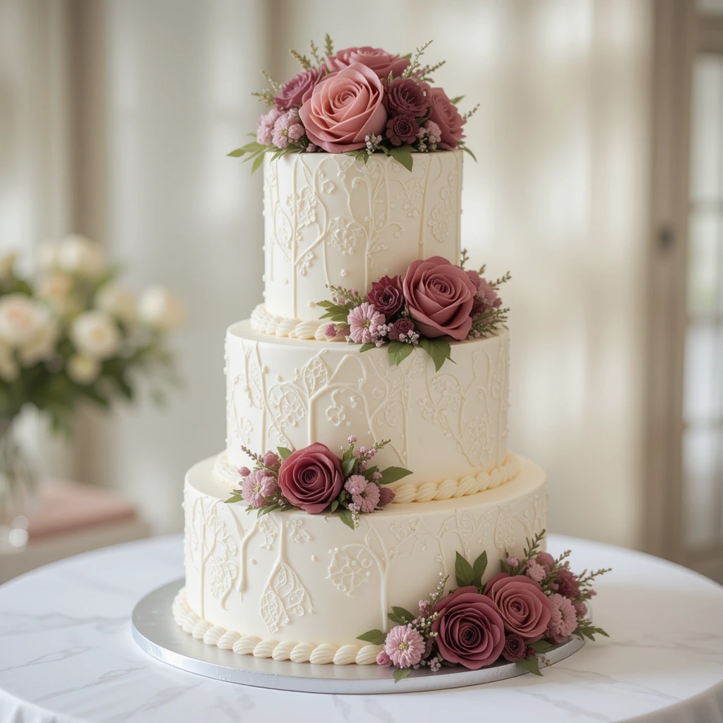 Reach results on Google's SERP when searching for "Wedding Cake"