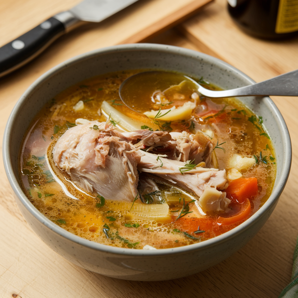 Reach results on Google's SERP when searching for "homemade chicken soup"