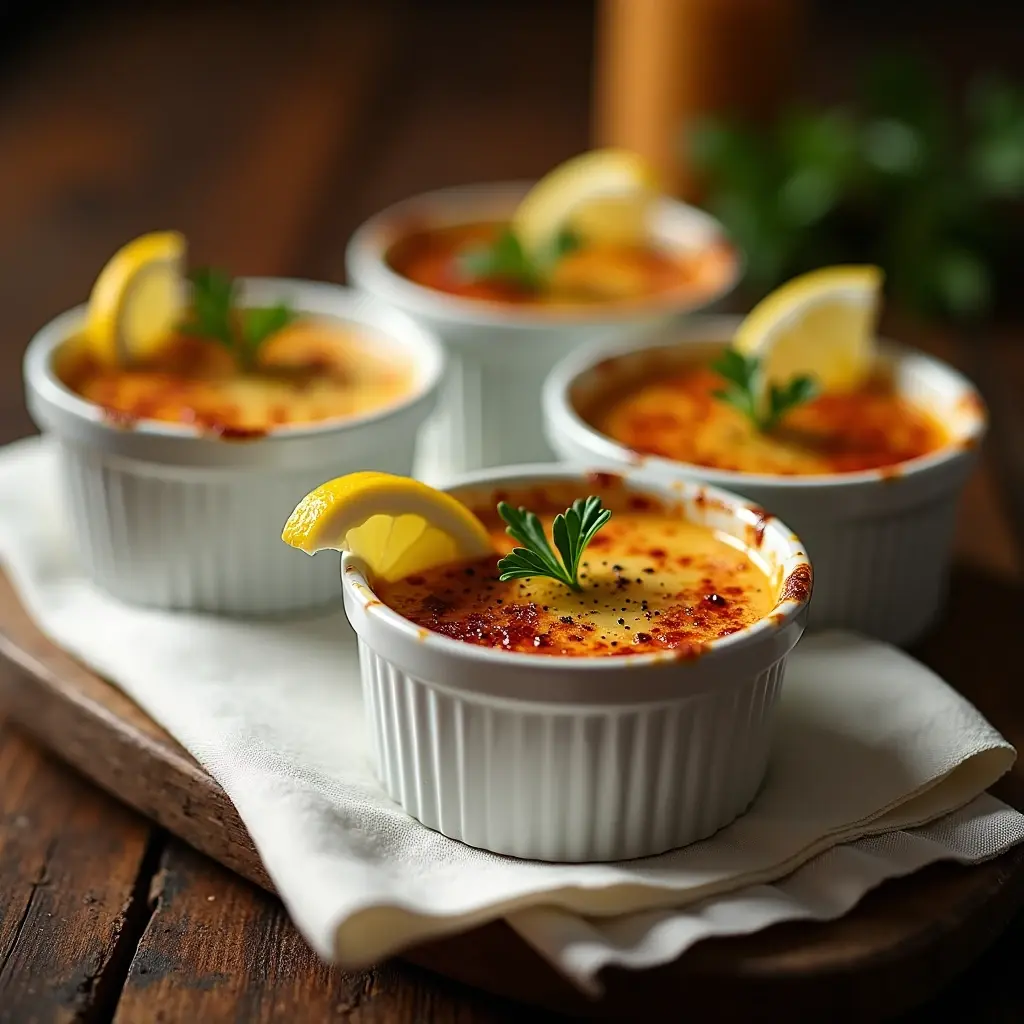 Reach results on Google's SERP when searching for "Crab Brulee"