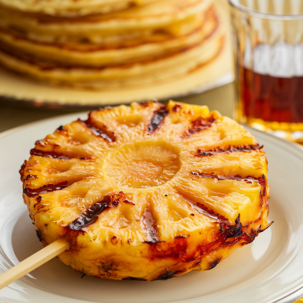 Reach results on Google's SERP when searching for "grilled pineapple"