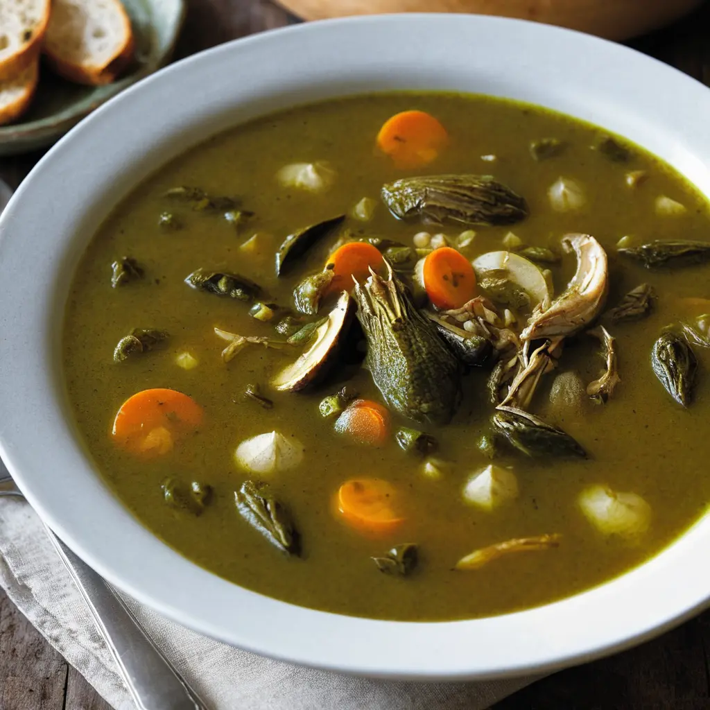 Reach results on Google's SERP when searching for "Swamp Soup Recipe"