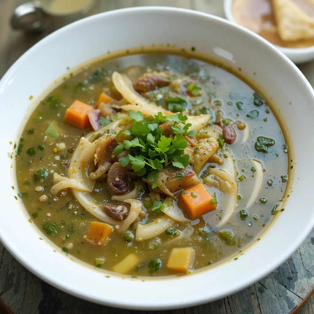 Reach results on Google's SERP when searching for "turnip green soup"