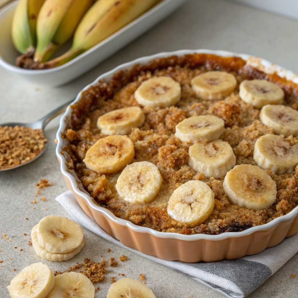 Southern Banana Cobbler