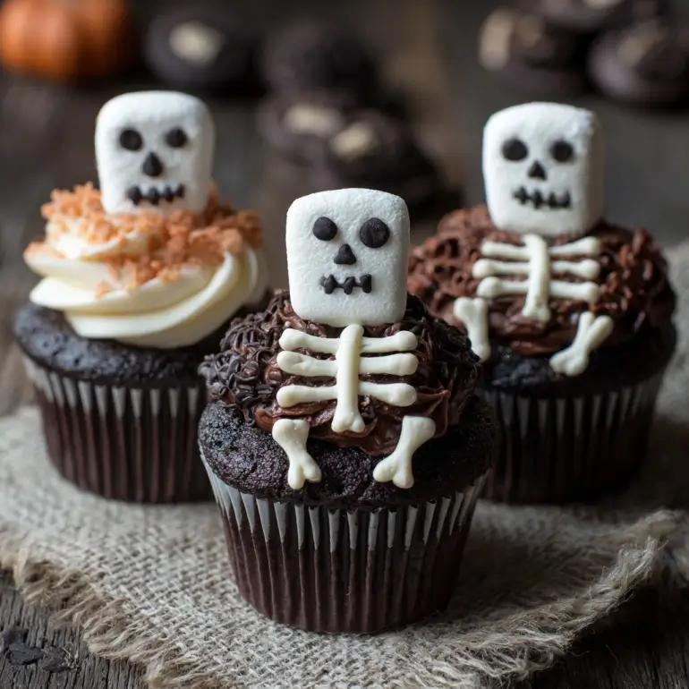 skeleton-cupcakes