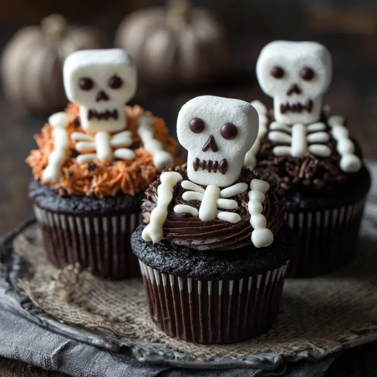skeleton-cupcakes