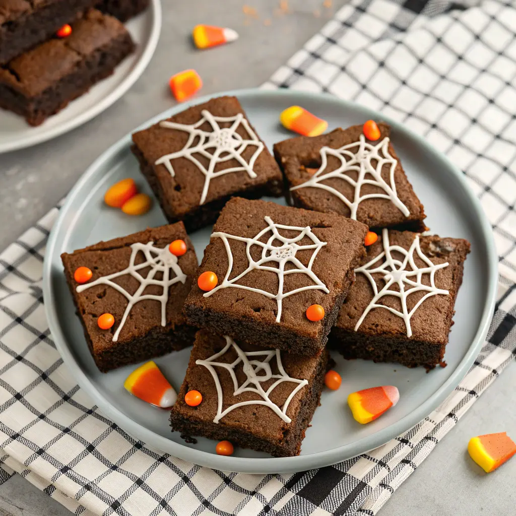 Halloween brownies