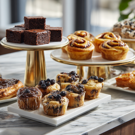 Air fryer cakes and muffins including brownies, muffins, and lava cakes
