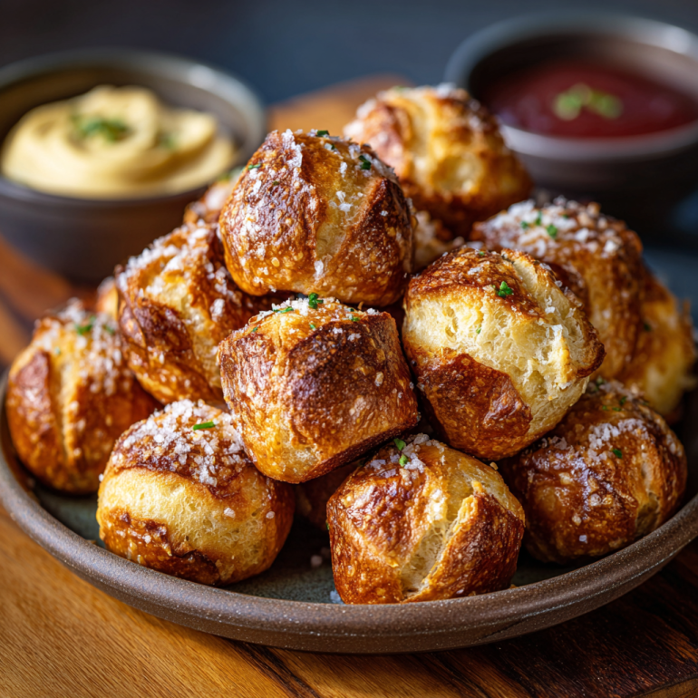 Air Fryer Pretzel Bites