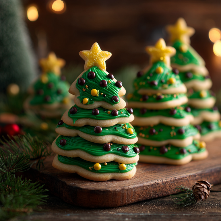 Perfect Christmas Tree Air Fryer Cookies Recipe