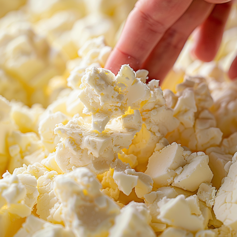 Fresh squeaky cheese curds showing proper texture and quality for air fryer recipe
