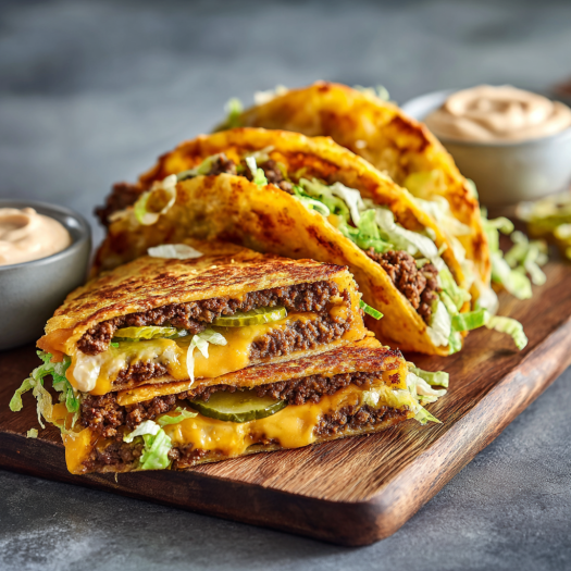 viral smash burger tacos for dinner in 15 minute