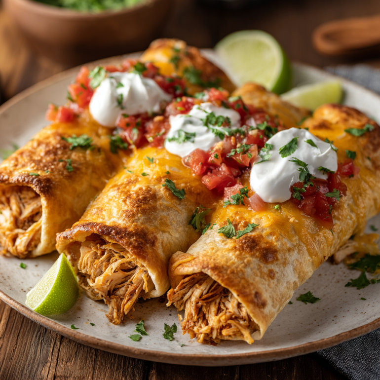 Chicken Chimichangas