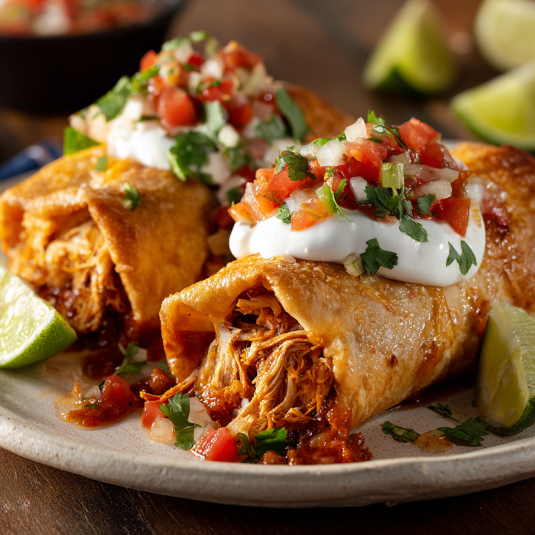 Chicken Chimichangas