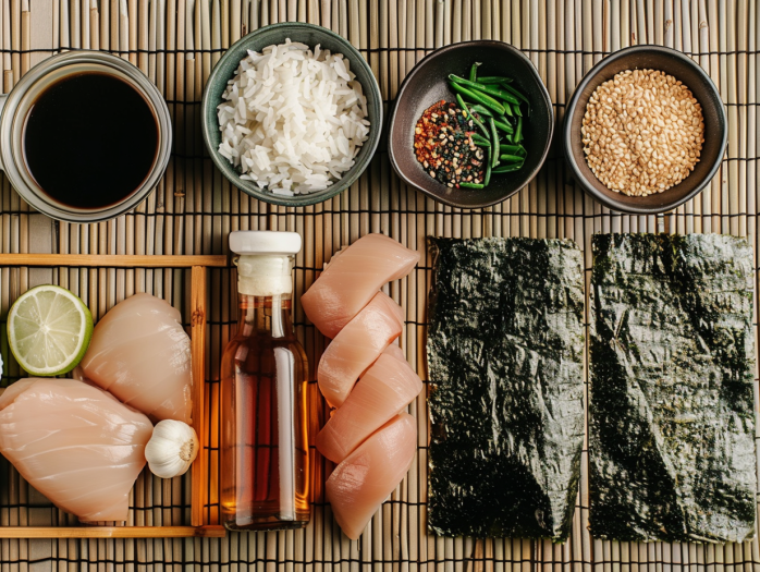 INGREDIENTS FOR Chicken Rice Ball