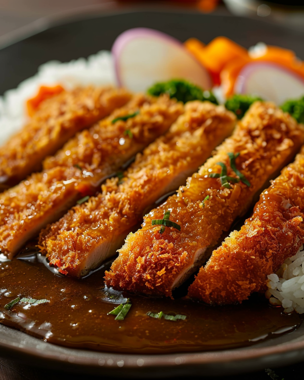 Japanese pork katsu curry