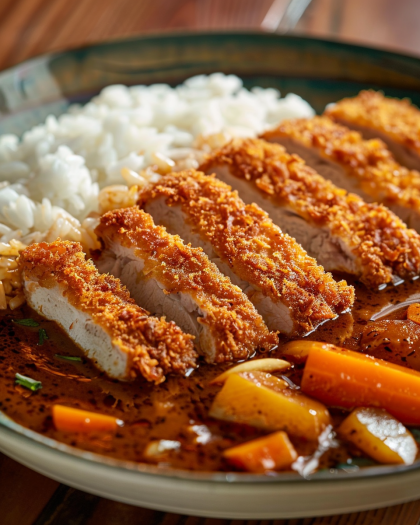 Japanese pork katsu curry