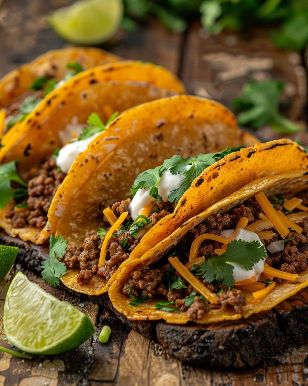 Low FODMAP beef tacos 