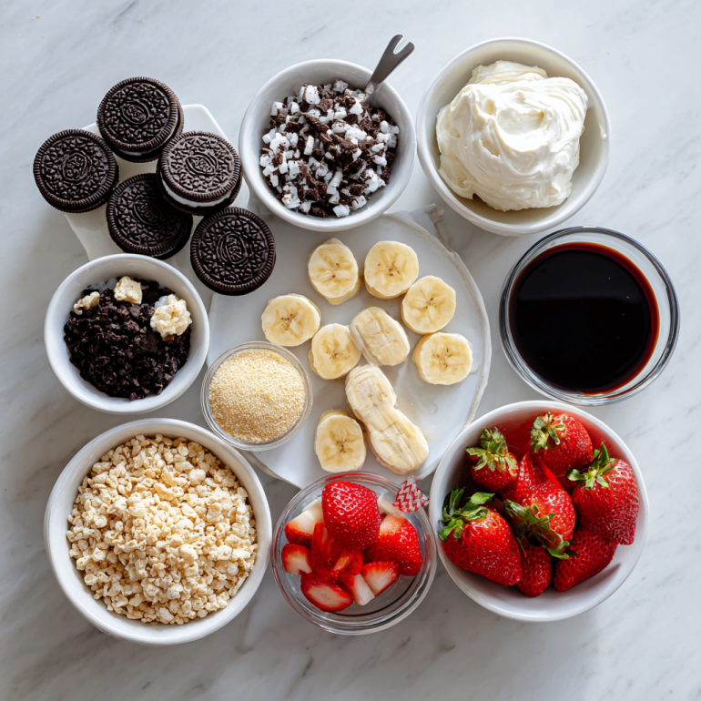 Oreo sushi ingredients