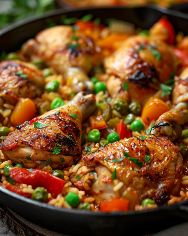 Serbian one-pot chicken and rice