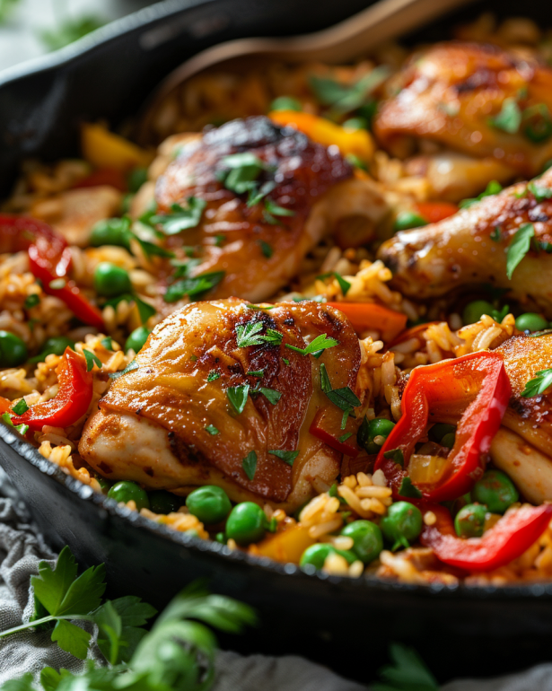 Serbian one-pot chicken and rice
