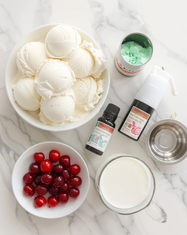 Shamrock Shake ingredients