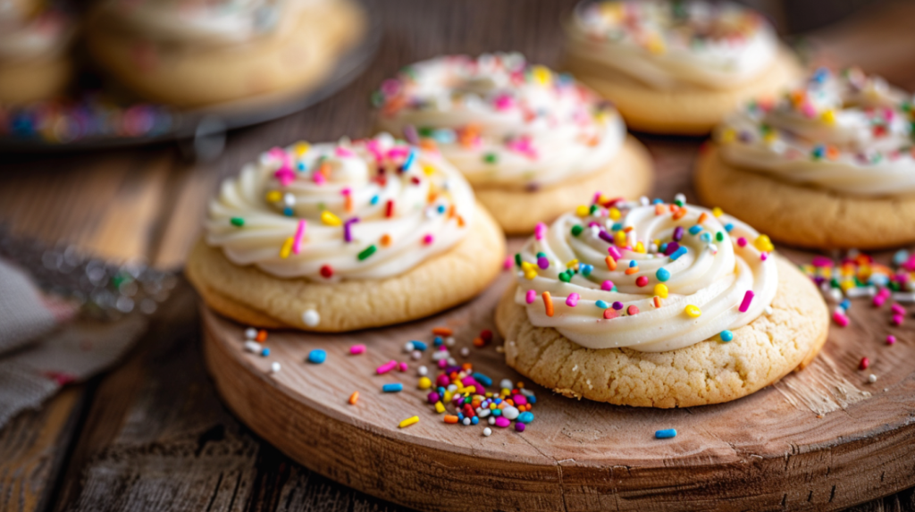 Thick Crumbl-style cookies 