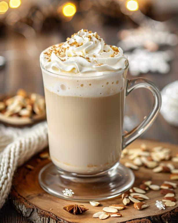 Vanilla Almond Snowflake Latte