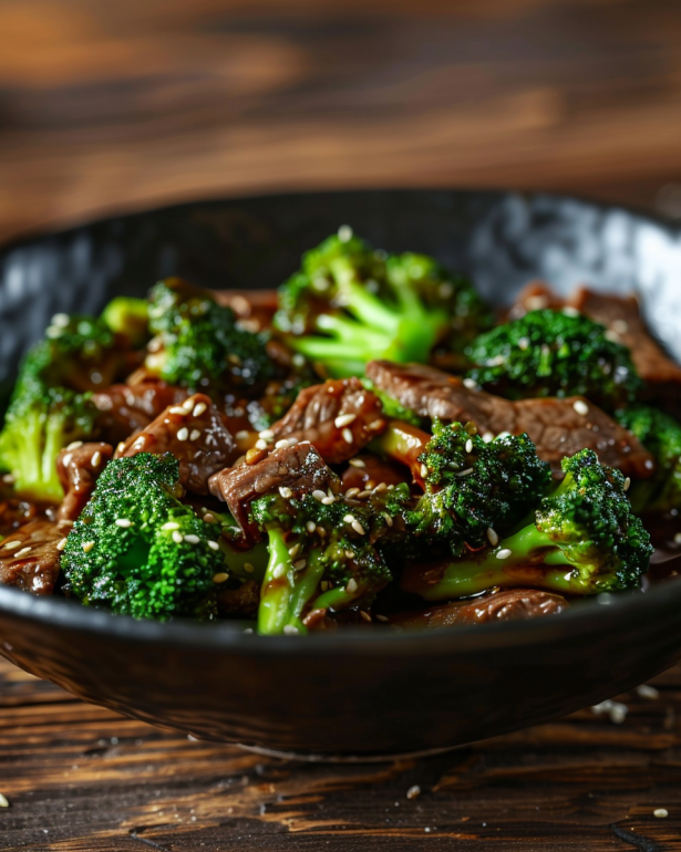 beef and broccoli stir-fry