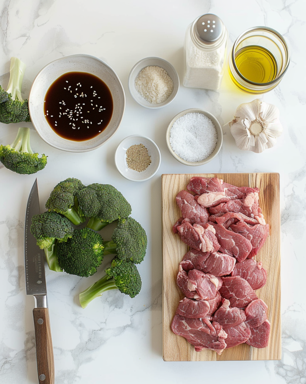 beef and broccoli stir-fry ingredients