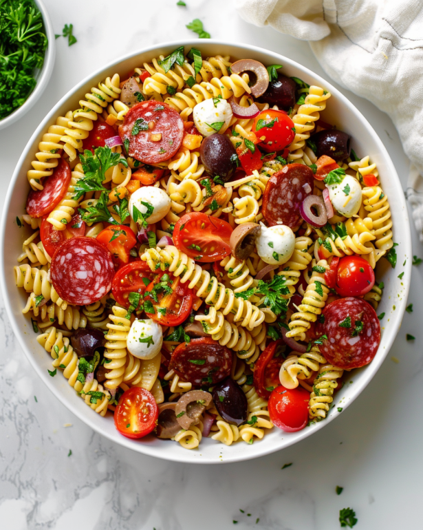 gluten-free Italian pasta salad