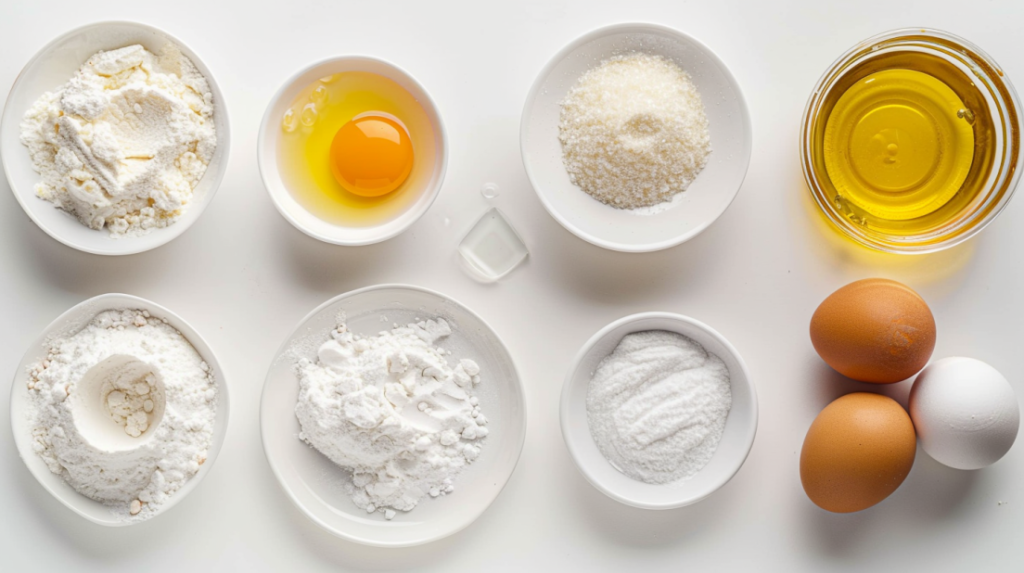 Angel Wing Cookies ingredients