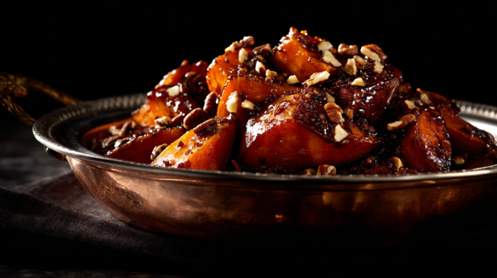 Candied sweet potatoes
