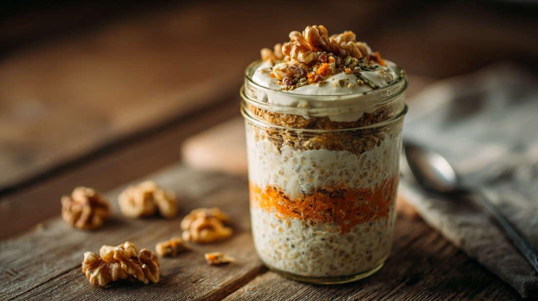 Carrot Cake Overnight Oats