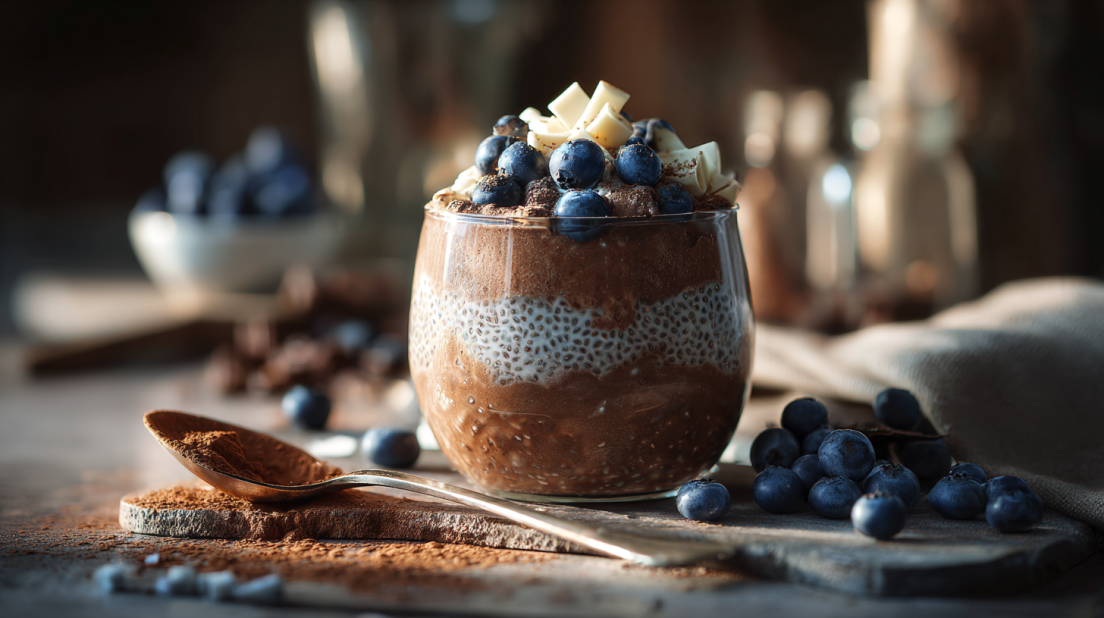 Chocolate Protein Overnight Oats