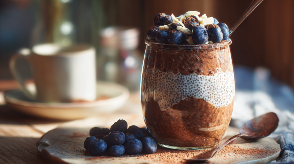 Chocolate Protein Overnight Oats