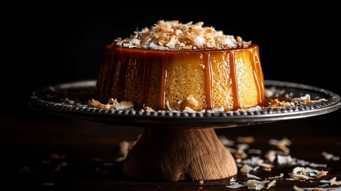 Coconut Caramel Flan