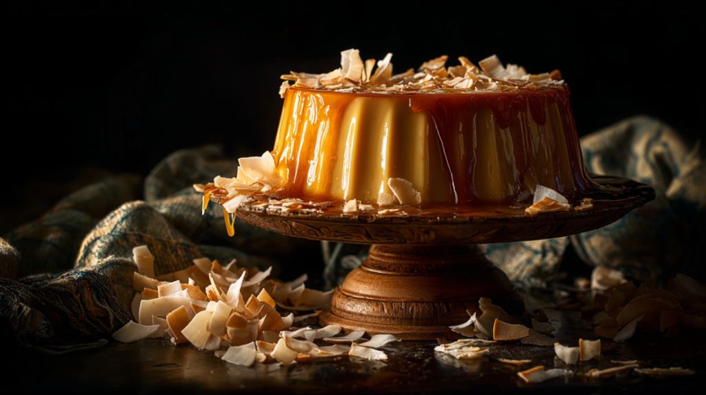 Coconut Caramel Flan