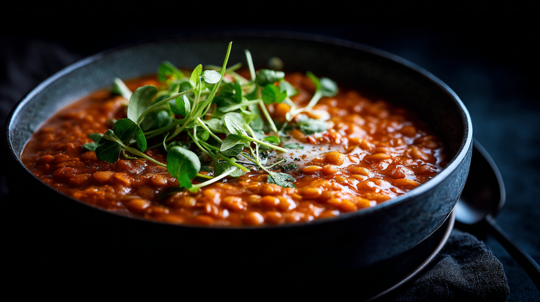 Harissa Lentil Stew