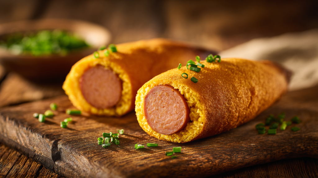 Honey-Battered Corn Dogs