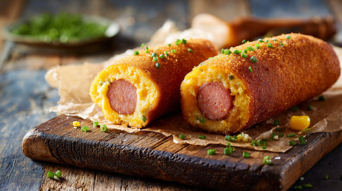 Honey-Battered Corn Dogs