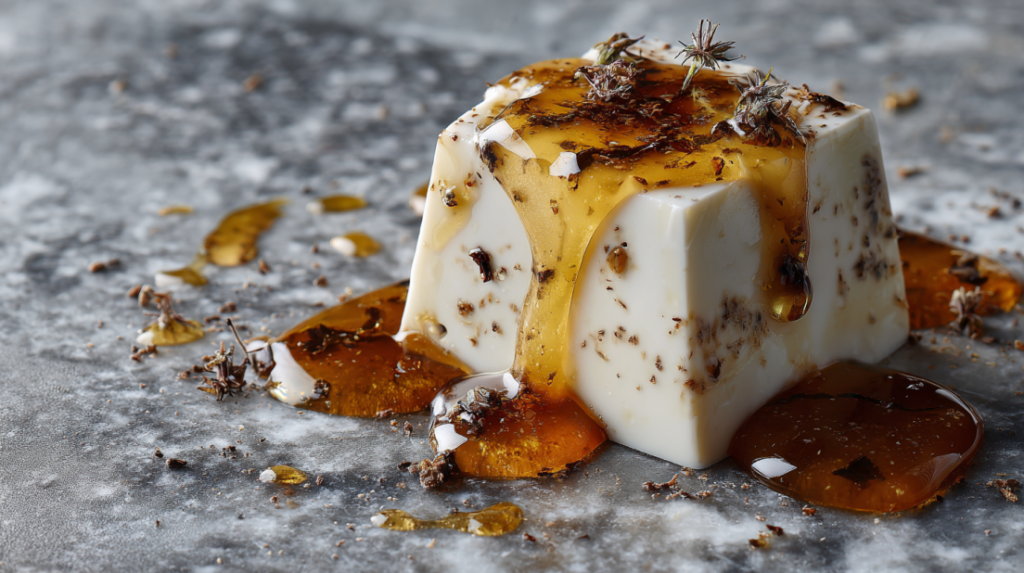 Honey Cardamom Panna Cotta