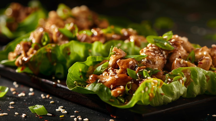 PF Chang's style chicken lettuce wraps