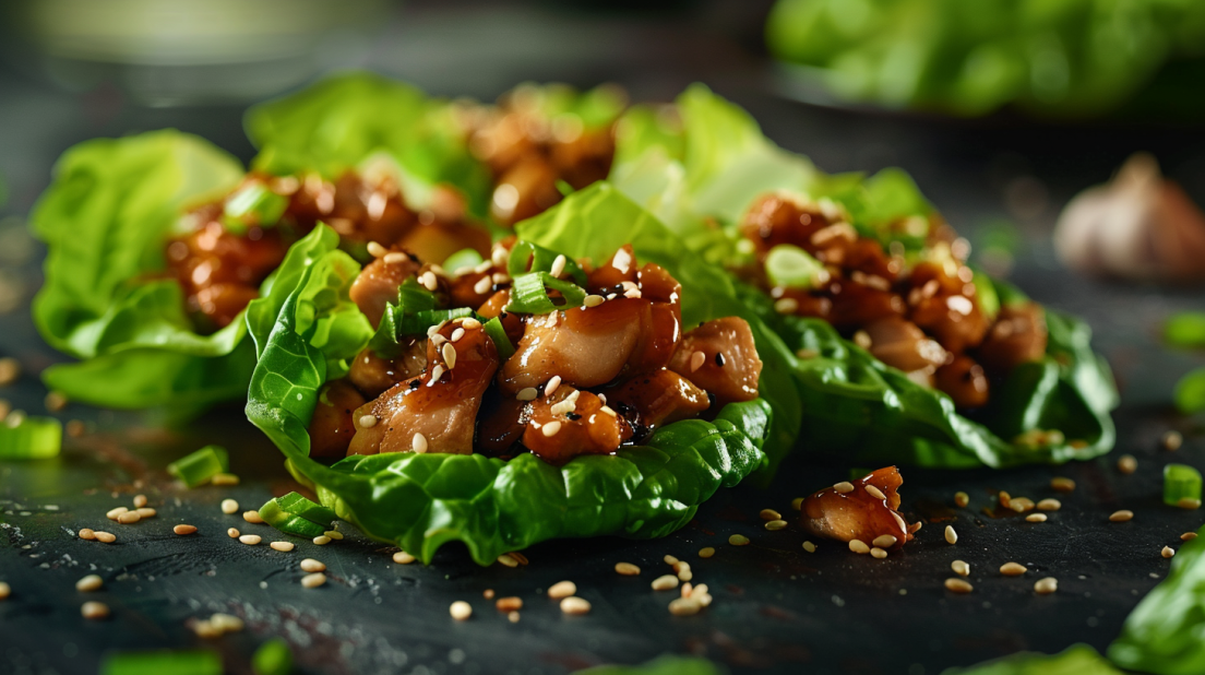 PF Chang's style chicken lettuce wraps