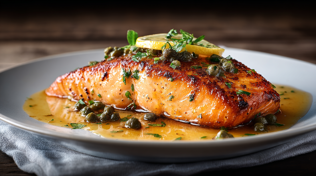 Salmon Piccata
