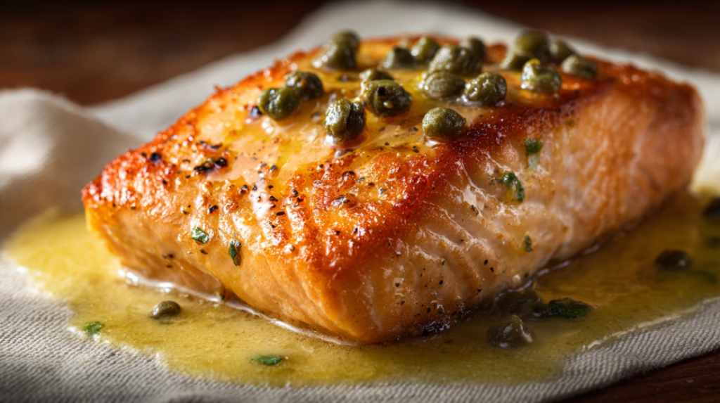 Salmon Piccata