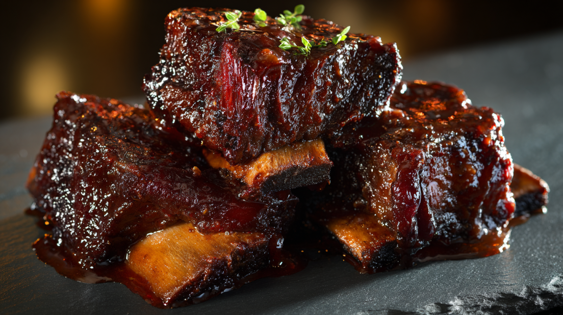 Sous Vide Coffee Ancho Short Ribs